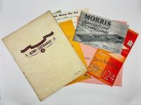 MORRIS: A group of three Sales Brochures [Location: Sydney]