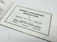 MORRIS: A group of three Sales Brochures [Location: Sydney] - 6