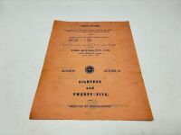 MORRIS: A group of three Sales Brochures [Location: Sydney] - 15