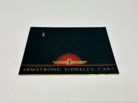 ARMSTRONG SIDDELEY: A pair of Sales Brochures for the 1937 model range and the Panther model [Location: Sydney] - 2