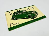 SINGER: A group of three Sales Brochures for the Nine and Ten models [Location: Sydney] - 4
