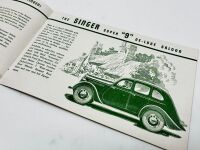SINGER: A group of three Sales Brochures for the Nine and Ten models [Location: Sydney] - 6