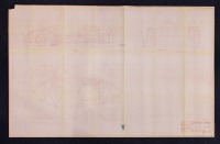 PORSCHE 908: A large 1978 dated designated Porsche Typ 908/03 blueprint diagram, contains design & mechanical diagrams, numbered '908.003.001.30' to lower right corner, 90cm high, 1.4m wide - 6