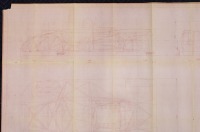 PORSCHE 908: A large 1978 dated designated Porsche Typ 908/03 blueprint diagram, contains design & mechanical diagrams, numbered '908.003.001.30' to lower right corner, 90cm high, 1.4m wide - 8