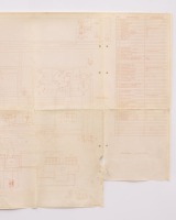 BLUEPRINT: An undated blueprint diagram, contains a circuitry diagram for unknown vehicle, 59cm high, 82.5cm wide - 3