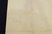 PORSCHE 910: Three very large blueprint diagrams relating to the Porsche 910, dated 1965, 1966 & 1967, includes a body cross section diagram, a front axle with steering & brake assembly diagram and a rear axle diagram, - 4