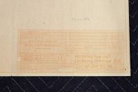 PORSCHE 910: Three very large blueprint diagrams relating to the Porsche 910, dated 1965, 1966 & 1967, includes a body cross section diagram, a front axle with steering & brake assembly diagram and a rear axle diagram, - 5