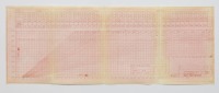 TYPE 920 TRANSMISSION: A four page fold out blueprint diagram dated 1972 relating to the Porsche 920 transmission