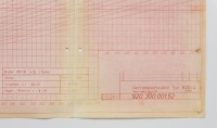 TYPE 920 TRANSMISSION: A four page fold out blueprint diagram dated 1972 relating to the Porsche 920 transmission - 2