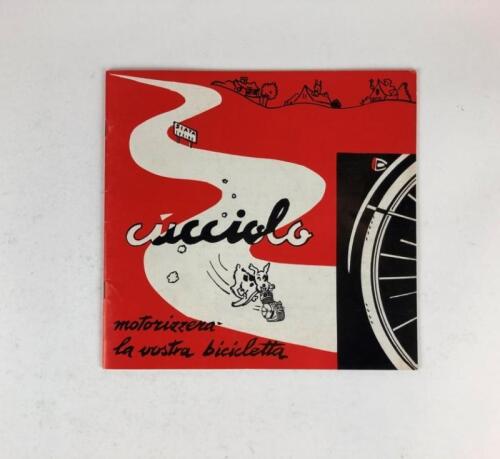 CUCCIOLO: An original Cucciolo Book 'Siata' 1946