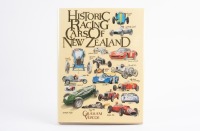 NEW ZEALAND: 'Historic Racing Cars of New Zealand' by Graham Vercoe, hardcover book, first published 1991