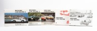 HISTORIC RACING: 'Historic Car Racing - Volumes One to Five', a five hardcover book set, published 1981-1986
