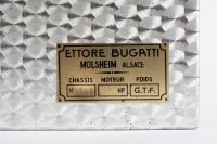 BUGATTI: 'BUGATTI MAGNUM' book by Hugh Conway with Maurice Sauzay. Limited Edition with the brass Chassis Number Plate engraved 'No. 1568' on the slipcase - 2