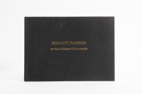 BUGATTI: 'Bugatti Passion - 50 years of Bugatti Club Australia' hardcover cloth bound book by Pedr Davis