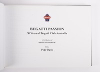 BUGATTI: 'Bugatti Passion - 50 years of Bugatti Club Australia' hardcover cloth bound book by Pedr Davis - 3