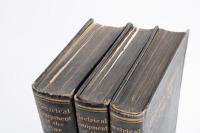 ELECTRICAL: Three 1926 volumes of 'Electrical Equipment of the car' by Herbert J and Hugh Butler, published by W.R. Howell & Co, London - 3
