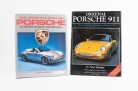 PORSCHE: Two hardcover books relating to Porsche
