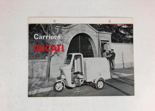 DUCATI: An original Ducati Fattorino (3 Wheeler) 1950's sale brochure