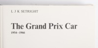 GRAND PRIX: 'The Grand Prix Car - 1954/1966' by LJK Setright, hardcover - 2