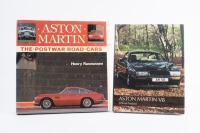 ASTON MARTIN: Two hardcover books relating to Aston Martin