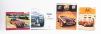 AC: Four books on AC including 'Haynes Great Cars - AC Cobra' hardcover book, 'AC Heritage 90 years -&nbsp;from the three wheeler to the Cobra' by Simon Taylor & Peter Burn, and two others