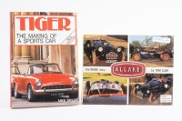 BRITISH MARQUES: Two hardcover books on British marques including 'the INSIDE story.. Allard' by Tom Lush and 'Tiger - The Making of a Sports Car' by Mike Taylor