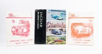 JAGUAR: Three books on Jaguar including two by profiles&nbsp;Brooklands Books, 'Jaguar SS Cars 1937-1947' and 'Jaguar Cars 1948-1951' and 'Jaguar' by Lord Montagu of Beaulieu