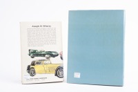 JAGUAR: Two books on Jaguar including 'The Jaguar Tradition' by Michael Frostick and 'The Jaguar Story' by Joseph H.Wherry'&nbsp; - 2
