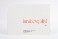 LAMBORGHINI: A high quality Lamborghini Espada fold out sales brochure, 1973 - 2