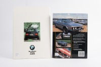 BMW: Two items relating to BMW, a hardcover book 'BMW - The classic cars of the 1960s and 70s' by Laurence Meredith, with BMW 320i Convertible 21 page sales brochure - 2