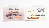 TOYS: Two softcover toy price and variation guides by Dr Edward Force, one covering Dinky the other Corgi