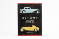 ROLLS-ROYCE: 'The Rolls-Royce Phantom II Continental' hardcover book by Raymond Gentile, 1980