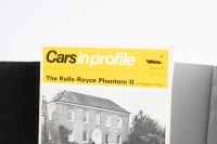 BENTLEY/ROLLS-ROYCE: A selection of material including five modern Bentley sales brochures and one 'Cars in profile - Rolls-Royce Phantom II' booklet by George A. Oliver - 2