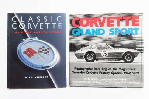 CORVETTE: 'Corvette Grand Sport' by Lowell C. Paddock and Dave Friedman covering Corvette Factory Specials 1962-1967, with 'Classic Corvette - The First Thirty Years' by Mike Mueller