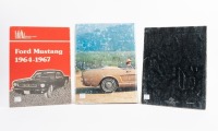MUSTANG: Three books relating to Ford Mustangs, includes brooklands books 'Ford Mustang 1964-1967' profile book, 'Mustang Does It' by Ray Miller and one other - 2