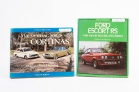 FORD: Two hardcover books on FORD by Graham Robson, includes 'Ford Escort RS' and 'The Sporting Fords - Volume 1: Cortinas'&nbsp;