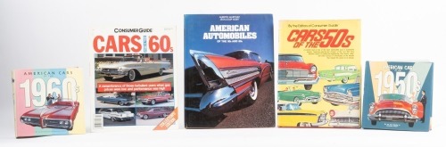 50s & 60s: Five books relating to American cars of the 1950s and 1960s period