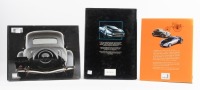 DESIGN: Three hardcover books on automobile design, includes 'A Century of Car Design' by Mitchell Beazley, 'Auto Legends - Classics of Style and Design' by Michael Zumbrunn, and 'The World's Great Automobile Stylists' by John Tipler - 2