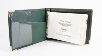 VIRAGE: An original Aston Martin Virage Coupe & Volante 'Owner's Handbook', 1992, with a service booklet for car VIN No.SCFDAM2C2SBR60202 - 2