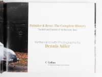 MERCEDES: 'Daimler & Benz: The Complete History - The Birth and Evolution of the Mercedes-Benz', by Dennis Adler, hardcover book, published 2006 - 2