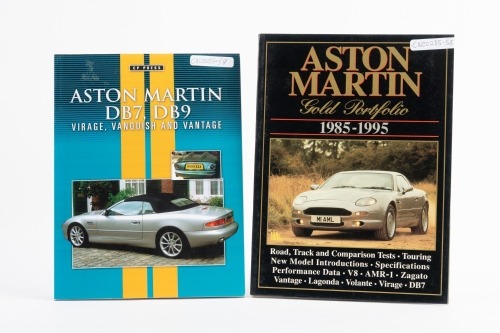 ASTON MARTIN: Two softcover books relating to Aston Martin