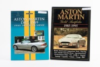ASTON MARTIN: Two softcover books relating to Aston Martin