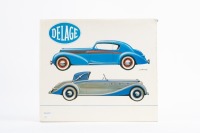 DELAGE: 'Delage - Les Automobiles Delage' hardcover book by Jacques Rousseau - 3