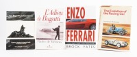 MOTORING: Four books including 'L'Adieu a' Bugatti' by Patrice de Meritens, 'Enzo Ferrari - The Man and the Machines' by Brock Yates
