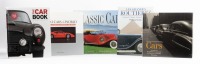 CLASSIC CARS: Five hardcover books relating to classic cars of the world, includes 'Les Grandes Routieres - Frances Classic Grand Tourers' by William Stobbs, 'The Hulton Getty Picture Collection - Cars - The Early Years' by Brian Laban and three others