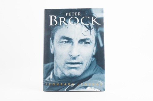 BROCK: 'Peter Brock - Ironbark Legends' hardcover book, 119 pages