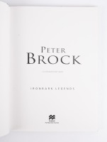 BROCK: 'Peter Brock - Ironbark Legends' hardcover book, 119 pages - 2