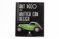 1930s CARS: 'Art Deco and British Car Design - The Airline Cars of the 1930s' by Barrie Down, softcover