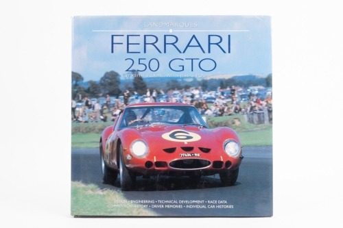 FERRARI 250 GTO: 'Landmarques - Ferrari 250 GTO' by Keith Bluemel & Jess G. Pourret', hardcover book, published 1998