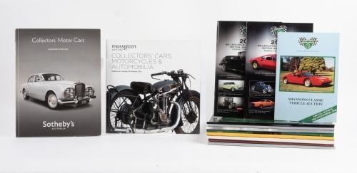 AUCTIONS: A collection of fourteen late 1990s-2000s auction catalogues, from auctioneers such as Shannons, Mossgreen, and Sotheby's